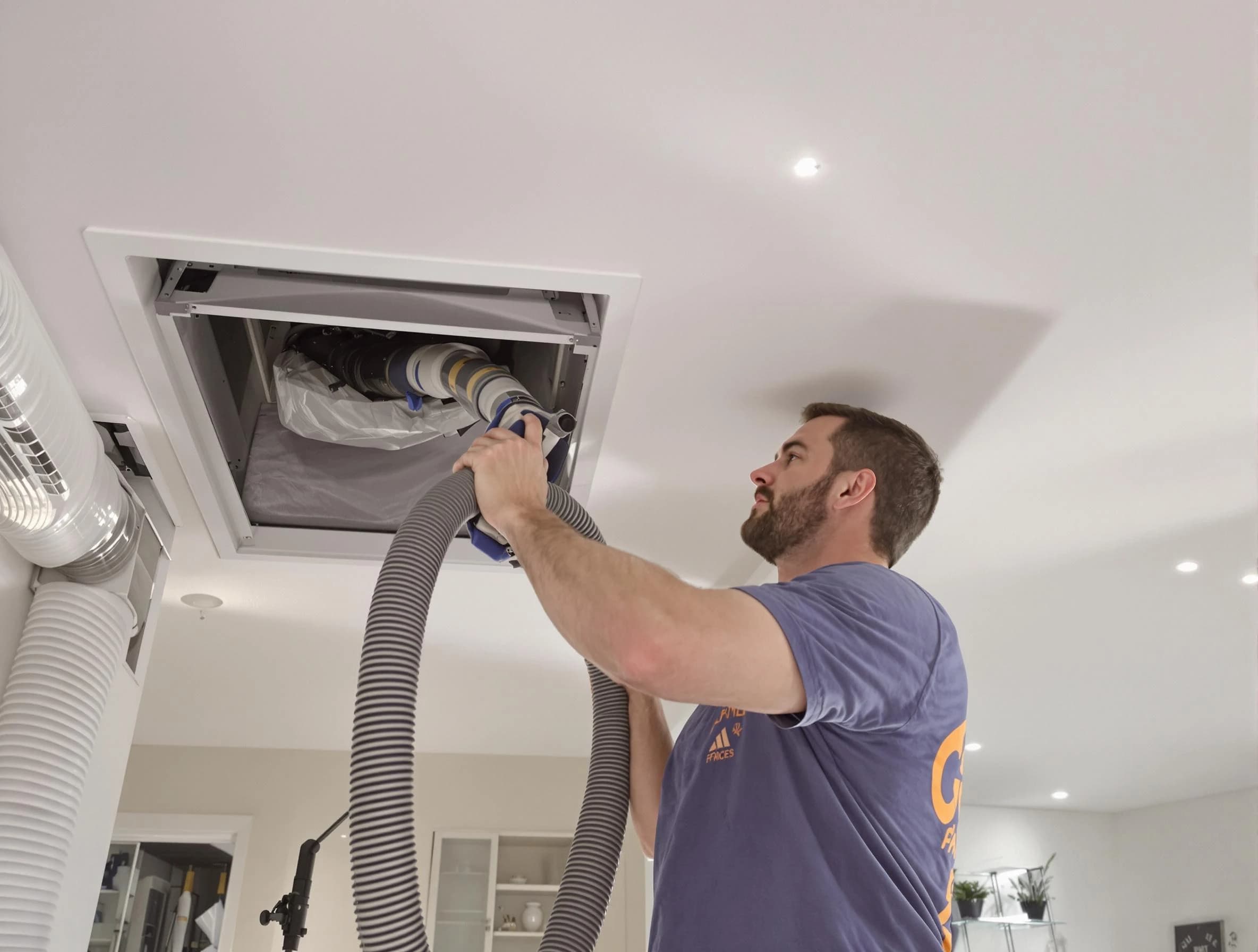 Precision indoor duct cleaning by Spring Hill Air Duct Cleaning in Spring Hill