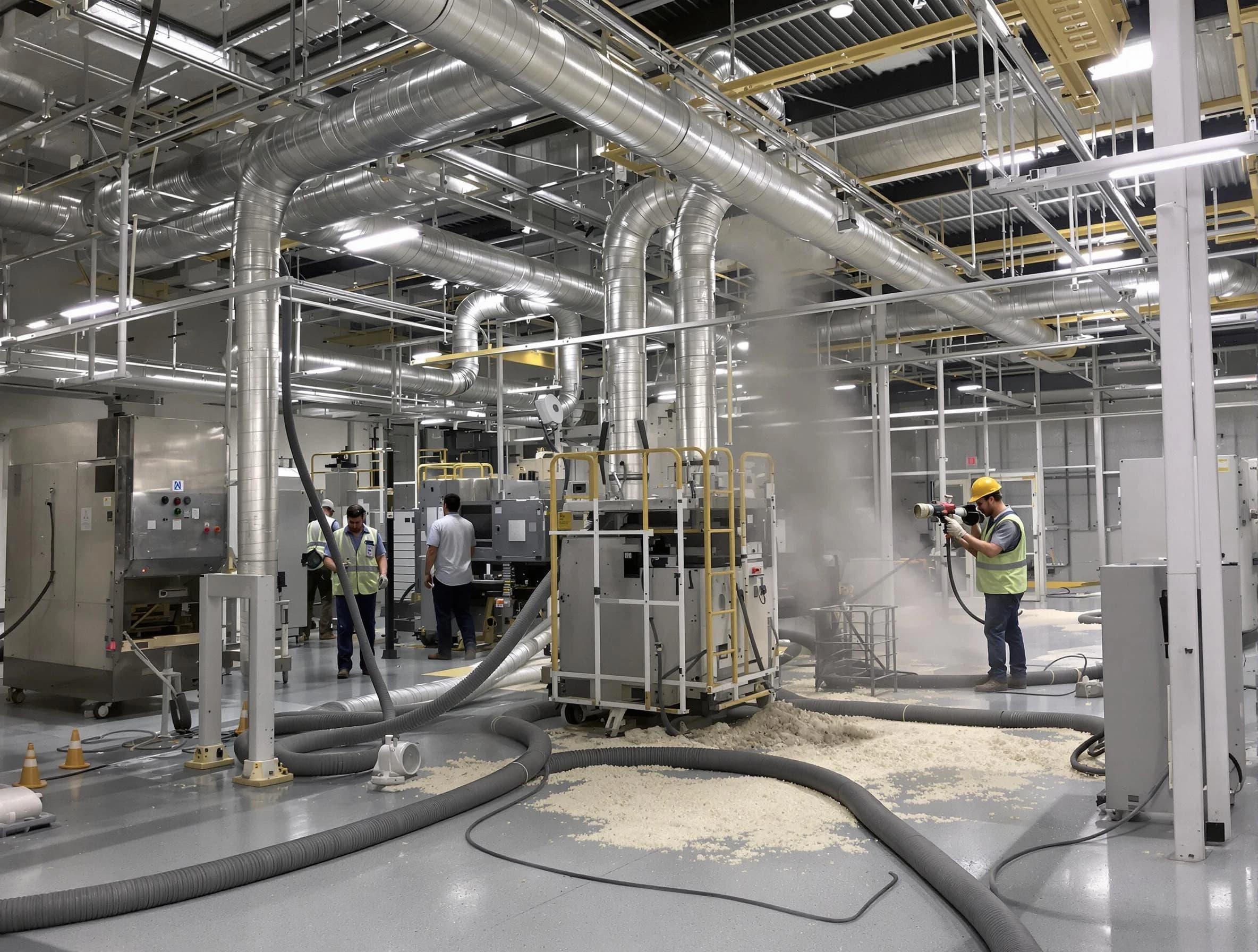 Heavy-duty industrial duct cleaning by Spring Hill Air Duct Cleaning in Spring Hill