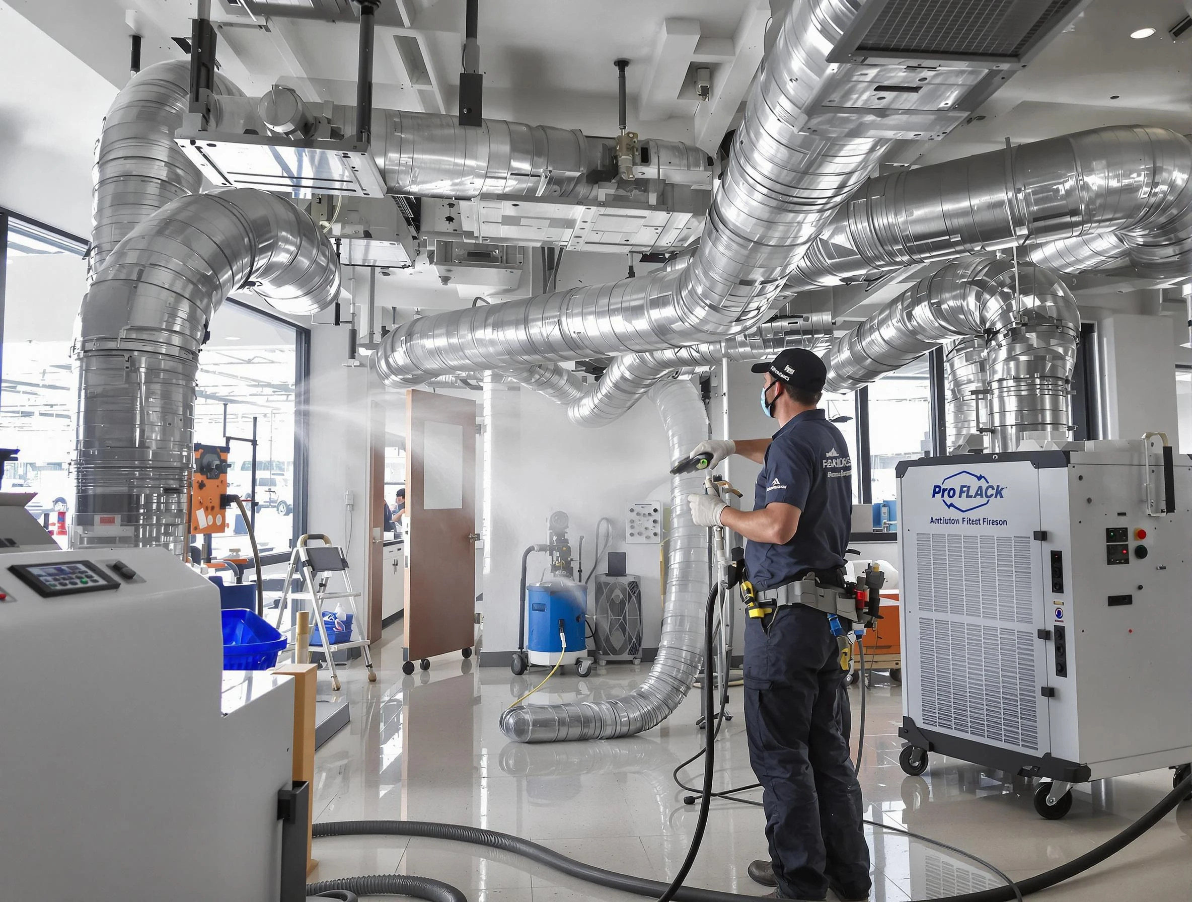 Negative Pressure Air Duct Cleaning in Spring Hill