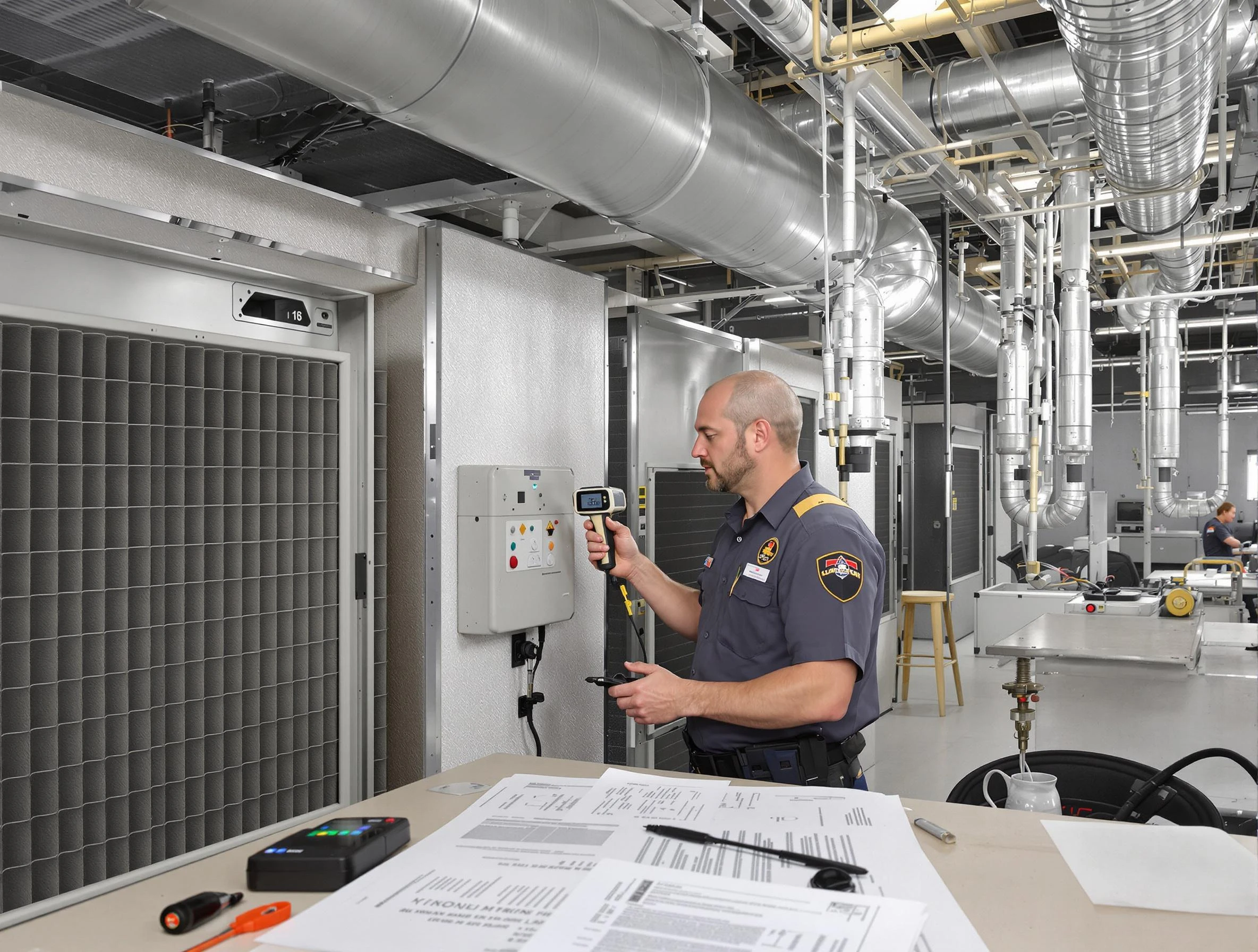 Professional filter system inspection by Spring Hill Air Duct Cleaning in Spring Hill