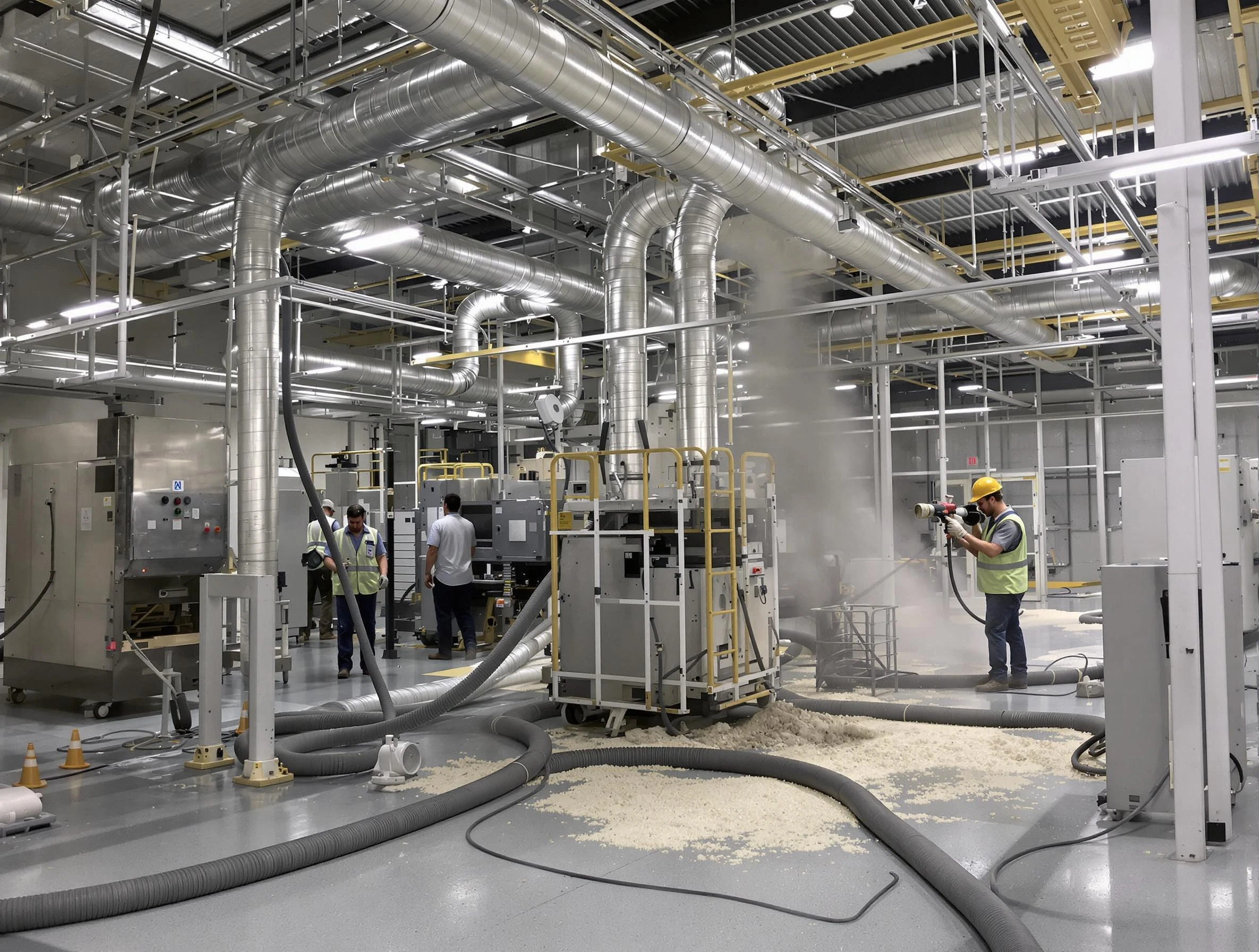 Heavy-duty industrial duct cleaning by Spring Hill Air Duct Cleaning in Spring Hill